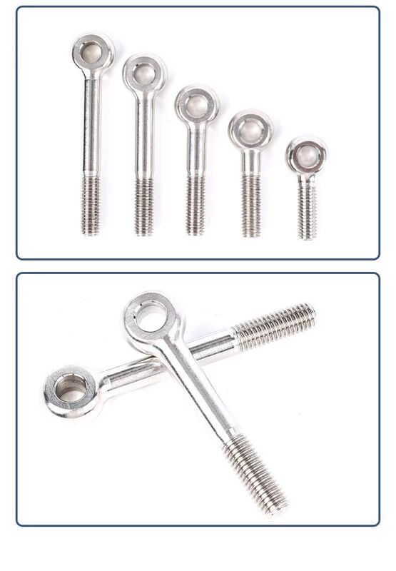 M8*35 M10*80  M16*140 Nominal Length 100mm To 300mm Pneumatic Pipe Fittings Stainless Steel 304 Bright Minimal Burrs Durable Connection Solutions