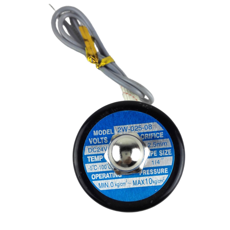 2.5 mm Flow Rate Pneumatic Solenoid Valve With Direct Acting Motion Pattern And Temperature -5℃ To 80℃ 2W-025-08