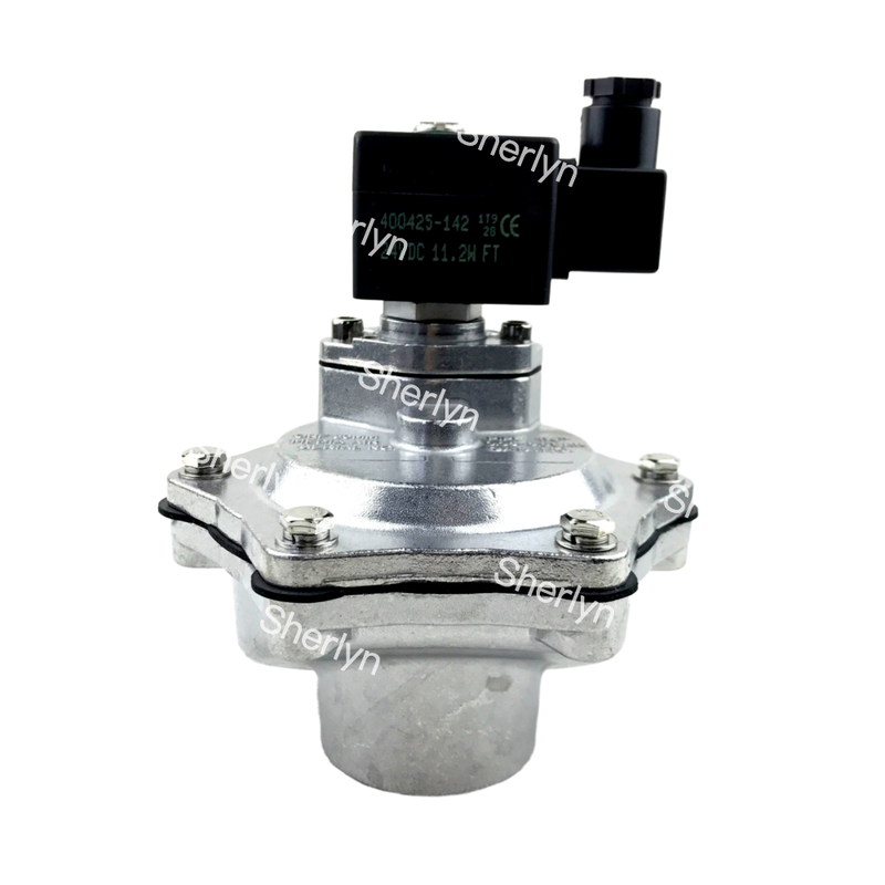 ASCO SCG353A047 Reinforced Diaphragm Pulse Jet Valve IP65 Rated 0.35-8.5Bar Wide Pressure Bag Filter Blowing Actuator