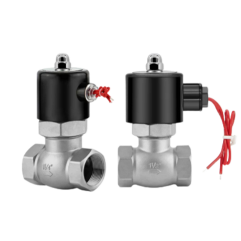 2L-10 Pressure Range 0.1 to 1.5 MPa Pneumatic Solenoid Valve with PTFE Seal Material and Temperature Range -20℃ to185℃