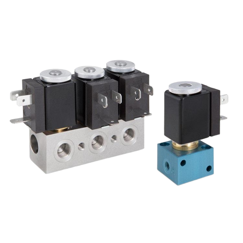 1913BA252-S NBR Diaphragm Pneumatic Solenoid Valve 2.5mm Orifice Size 2 Way Normally Closed Port 1/4'' Size