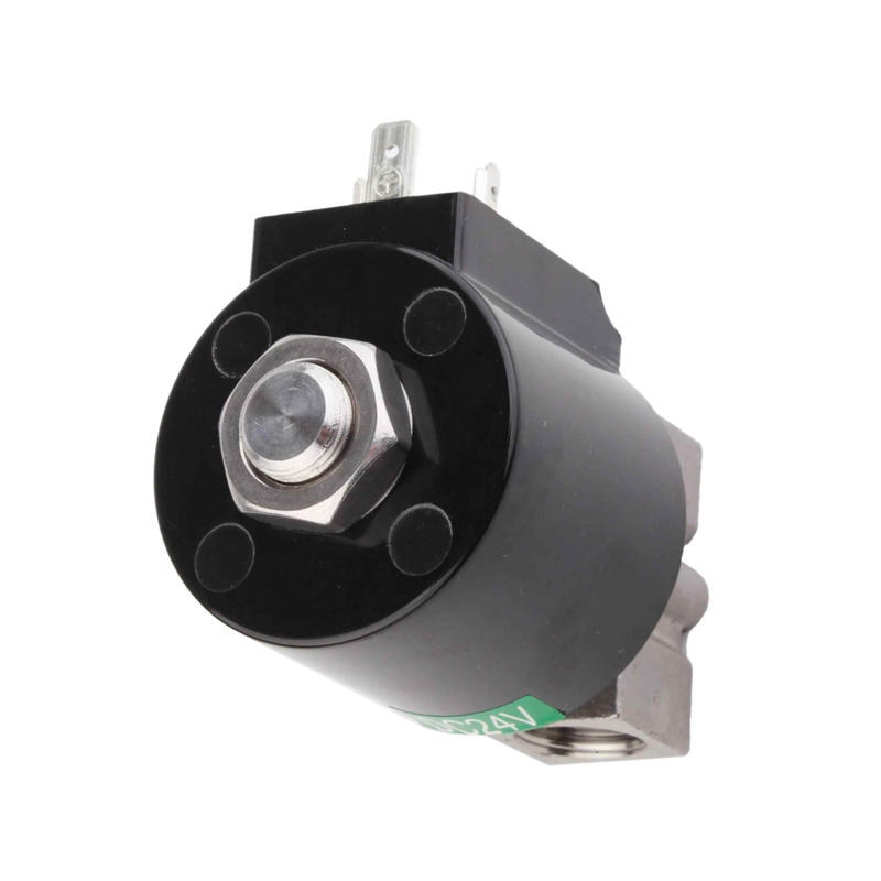 8.7AAS020B Port Size 1/2 3/8 Pneumatic Solenoid Valve Stainless Steel 304 Body Material  Orifice Size 2mm