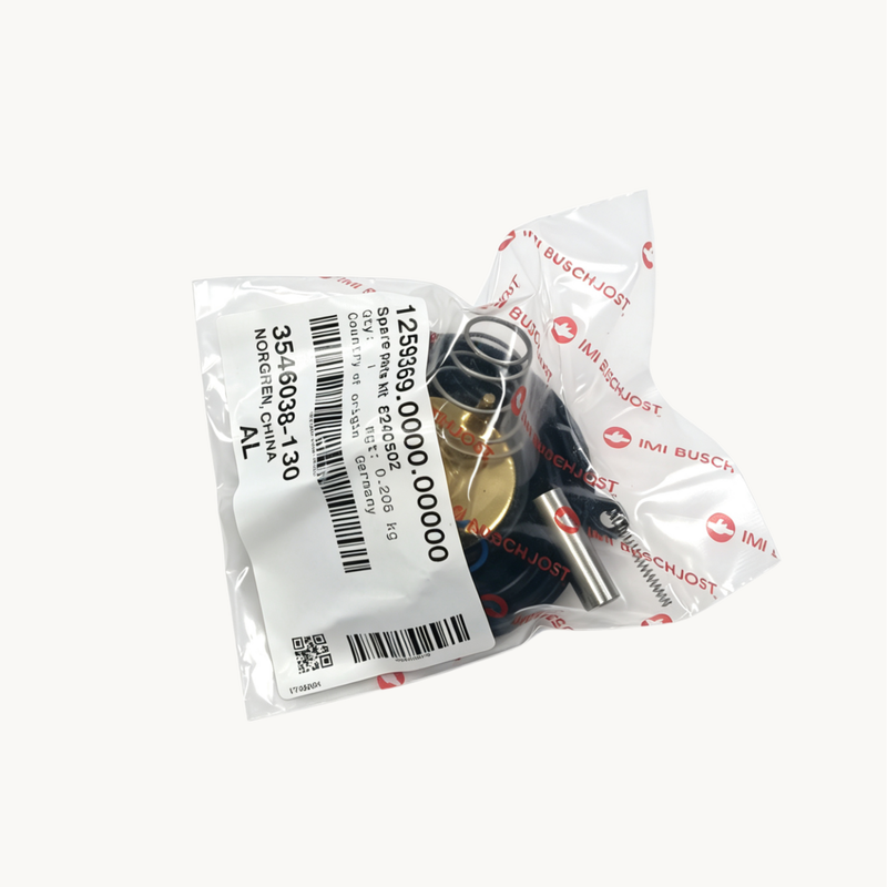 Buschjost Norgren Service Spare Diaphragm Repair Kit with High-performance Elastomer and Genuine Norgren Quality for 684 liters per minute flow