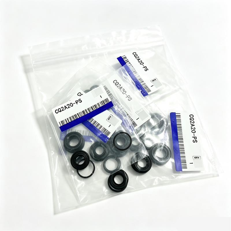SMC 25mm Bore NBR Material Compact Thin Cylinder Seal Kit for Pneumatic Cylinder Repair