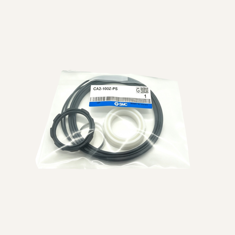 Compatible SMC Cylinder Overhaul Kit CA2‑100Z‑PS Complete Sealing Spare Parts Meet RoHS Standard For Onsite CA2 Air Cylinder Disassembly Maintenance