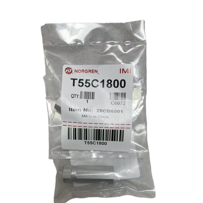 IMI Norgren T55C1800 Small Size Non Return Valve G1/8 BSPP Thread Mini Pneumatic Check Valve For Precision Automation Equipment