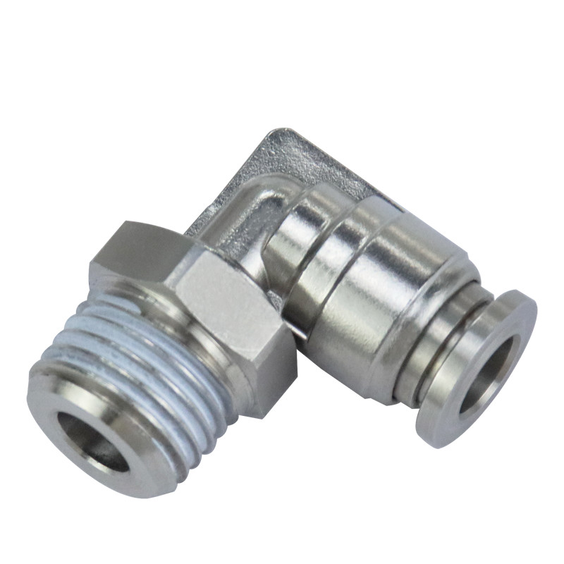 Puch Reverse Thread SMC KQ2L04-M5,M5 Thread Rotary Push Type External Thread Elbow 4mm KQG2