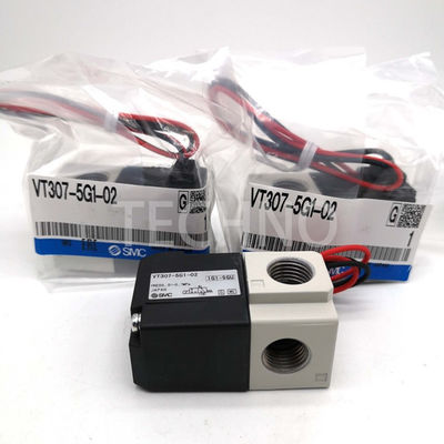 VT307V-5G1-02 SMC Solenoid Valves Electromagnetic Valves SS316 CE Certificate