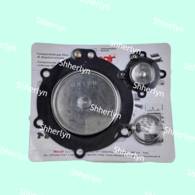 Mecair DB120 Diaphragm Repair Kit 3-inch VEM220/VNP220 3-inch Electromagnetic Pulse Valve