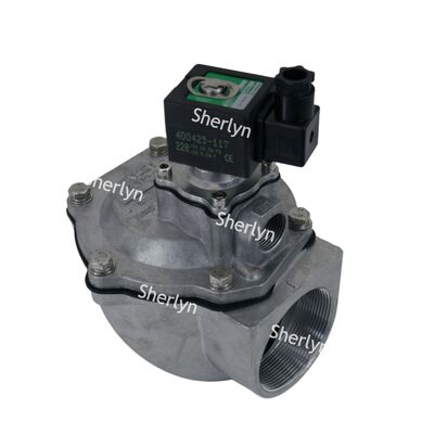 2-1/2 Inch Threaded Port Diaphragm Valve ASCO SCG353A051 353 Series Industrial Dust Cleaning