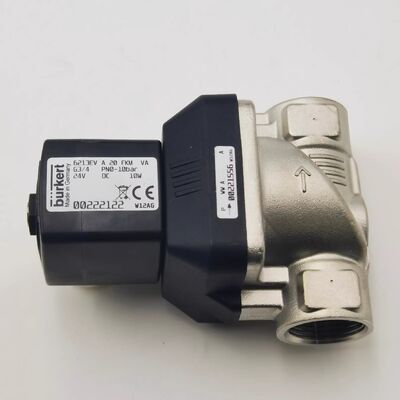 00221968 00221969 00221970  Burkert Solenoid Valve 6281 type G1/2 Stainless steel type normally closed