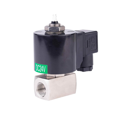 8.16AAS015B  1.5mm Orifice Size Stainless Steel 304 Pneumatic Solenoid Valve Direct Acting Operation G1/8 G1/4 G3/8 Port Size