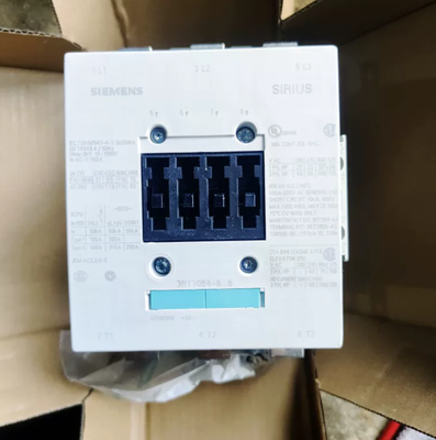 3RT1054-6AF36 25 to 60 degrees Celsius AC DC coil contactor featuring universal coil designed for electrical switching in motor control and automation