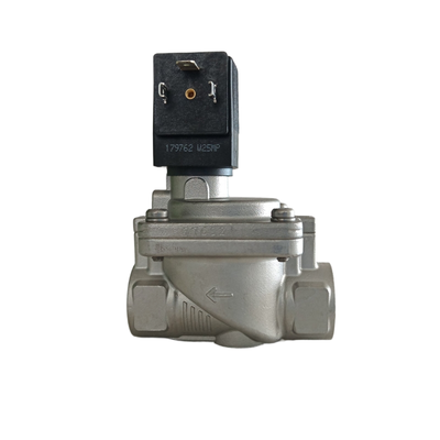 FKM Fluorine Rubber Sealed 2 Position 2 Way NC Solenoid Valve Burkert 6281 Series G1 Port Anti‑corrosion Stainless Steel Housing 25mm Orifice Size 00221998 00221999 00222000